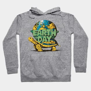 Earth Day 2024 Restore Recycle Sea Turtle Save the Planet Hoodie